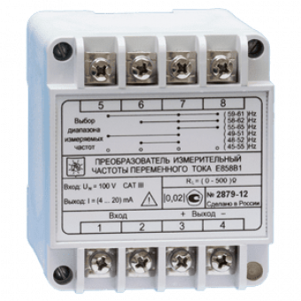 Е858-Х преобразователь измерительный частоты переменного тока фото 1