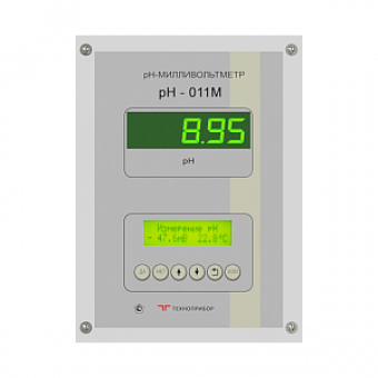 pH-011М pH-метр-милливольтметр стационарный фото 1