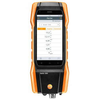 Testo-300 газоанализаторы дымовых газов переносные фото 1