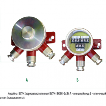ВУУК коробки соединительные взрывозащищенные стальные фото 1