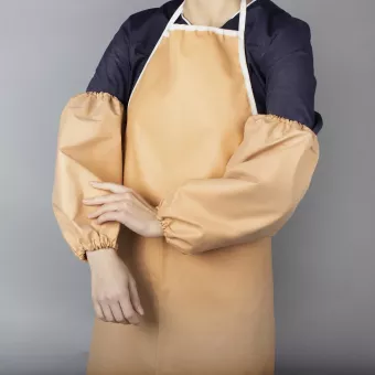 Нарукавники влагозащитные Fisherman's WPL (тк.Диагональ-прорезиненная, 550), оранжевый фото 1