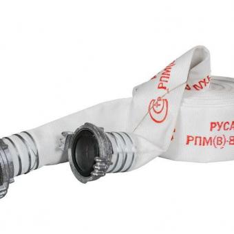 Рукав пожарный 1,6МПа  РПМ(В)-Ду-1,6-УХЛ1 80 мм «Селект» 1,6 МПа с головками ГР-80 (20 метров) фото 1