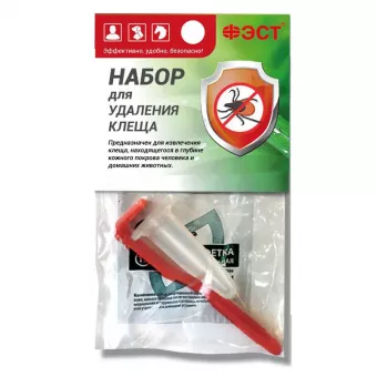 Набор для удаления клеща фото 1