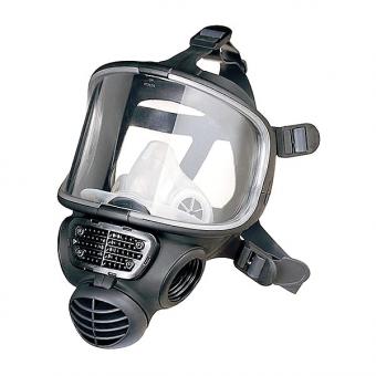 Маска полнолицевая PROMASK BLACK HC (с упроченной линзой) фото 1